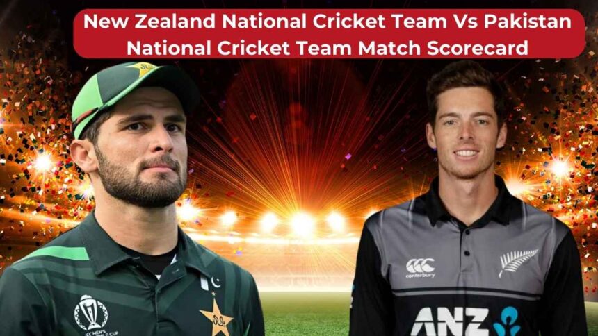 New Zealand National Cricket Team Vs Pakistan National Cricket Team Match Scorecard