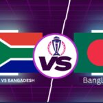 South Africa national cricket team vs Bangladesh national cricket team timeline