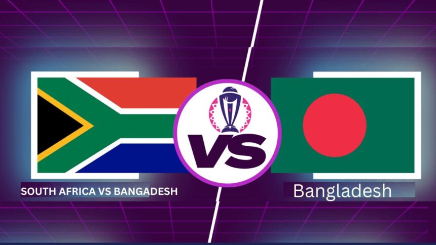 South Africa national cricket team vs Bangladesh national cricket team timeline